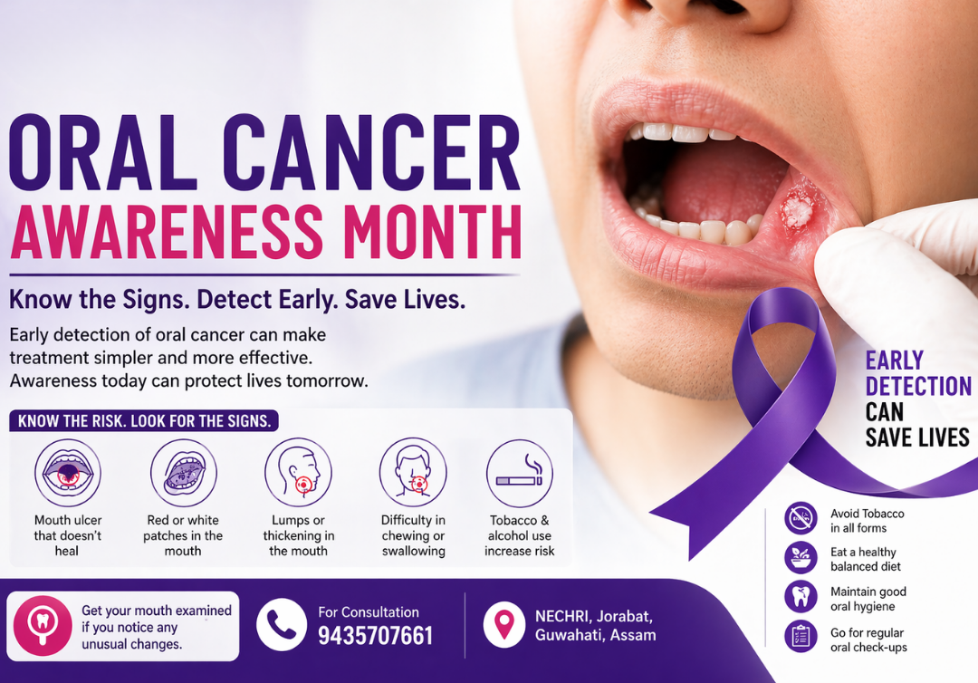 Oral Cancer Awareness Month: Know the Signs, Act Early